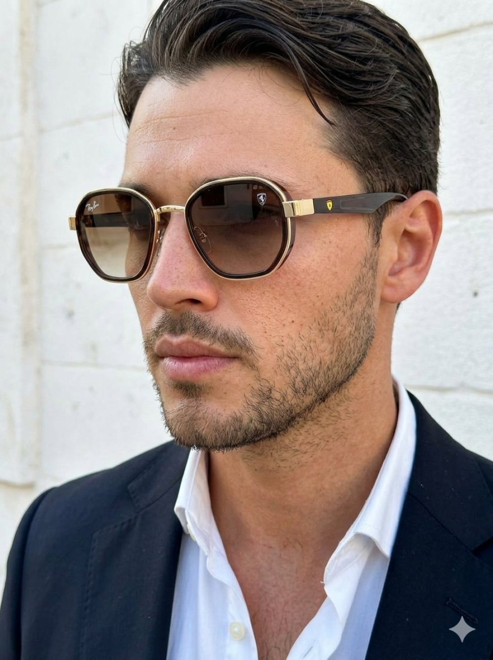 Rayban Ferrari Kahverengi İthal Unisex Gözlük G4462-VLL Ürün ikincil görseli